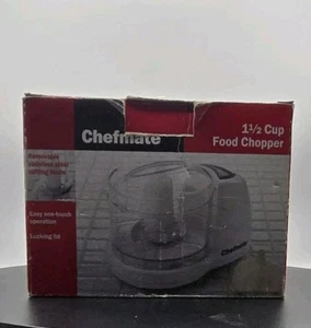 USED IN BOX CHEFMATE 1.5 355 ML CUP FOOD CHOPPER PROCESSOR - Picture 1 of 4