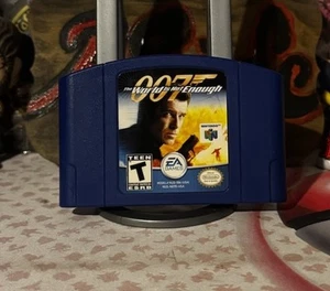007 Il mondo non basta per Nintendo 64 N64 autentico PULITO testato spedizione veloce - Foto 1 di 3