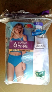 Cotton Briefs Womans set of 5 NOT 6 Open Package/ no ride up 8/XL - Picture 1 of 7