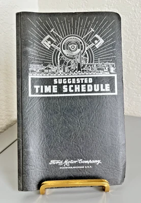 HORARIO SUGERIDO FORD / Libro de catálogo original Foto 1 de 4
