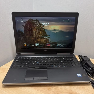 Dell Precision 7520 CORE I7-7700HQ 2.80GHZ 32GB  1TB SSD WIFI  NVNDIA M2200M W11 - image 1 of 4