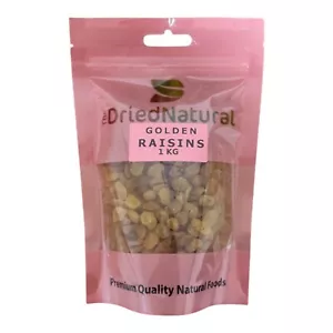 Goldene Rosinen 1KG Sultana Trauben Premiumqualität - die getrocknete natürliche - Bild 1 von 3