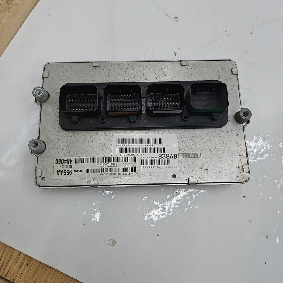 P04606838AB Dodge Charger 2006 Chrysler 300 Engine Control ECM ECU Module 3.5 - Image 1 of 4