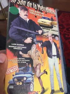A SON DE LA METRALLETA VHS VALENTIN TRUJILLO MEGA RARE MEXICAN ACTION CULT VTG - Picture 1 of 3