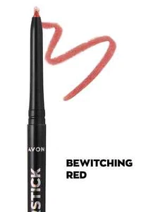 Avon Glimmerstick Retractable Diamonds Eyeliner Limited Edition Bewitching Red - Picture 1 of 2