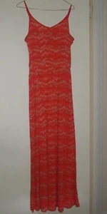 NWOT Alternative Apparel Womens M Sleeveless Orange Multi Maxi Dress RV $80 - Picture 1 of 3