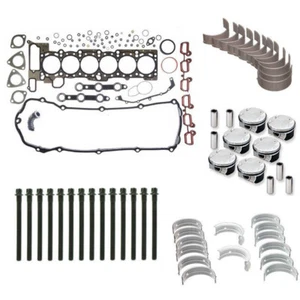 Für BMW E39 E46 E53 E60 E83 M54 3.0 - Motor-Umbausatz 01-06 Dichtung Kolbenringe - Picture 1 of 1