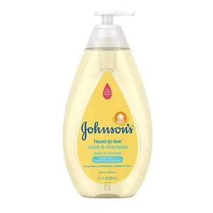 Johnson's Head-To-Toe Tear-Free Baby Body Wash & Shampoo, 27.1 fl. oz - Picture 1 of 5