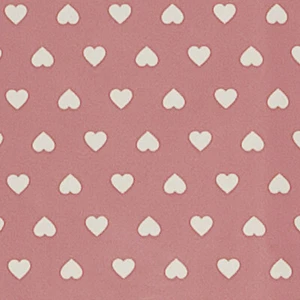 Wachstuch PVC Tischdecke 140 x 200 cm abwischbar Herz Lovely Heart Clayre & Eef - Bild 1 von 1
