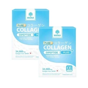 35gx2 Mana Pure Collagen Di-Peptine Plus Smooth Skin Wrinkles No color, not fat. - Picture 1 of 13