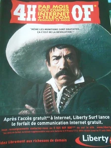 Publicté Advertising 2000 Liberty Surf 4h par mois tout compris - Foto 1 di 1