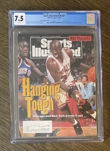 Michael Jordan Sports Illustrated Hanging Tough June 7th 1993 MVP HOF CGC 7.5 - Picture 1 of 2