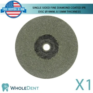 Ortho Dental Fine Single Sided Diamond Coated Disc IPR Separator Ø19mm, 0.13 - Picture 1 of 4