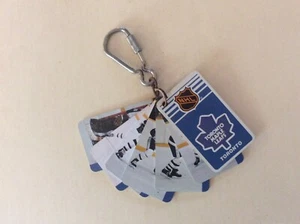 1983 SOUHAITS RENAISSANCE TORONTO MAPLE LEAFS PLAYER TEAM KEYCHAIN DPH - Picture 1 of 1