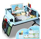 Kids Car Seat Travel Tray - Activity Tray Table For Toddler - Baby Travel Desk