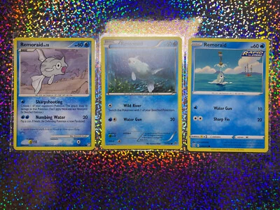 Pokemon TCG Regular Remoraid: Mysterious Treasures 95/123; BREAKthrough 31/162 - Image 1 of 4