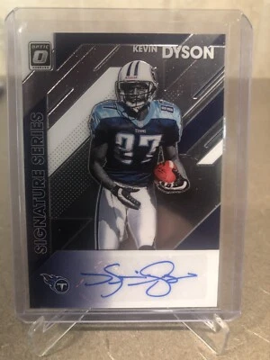 2020 Donruss Optic Kevin Dyson Signature Series SS-KD TITANS🔥🔥 - Image 1 of 2
