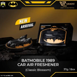 VANZO Batmobile 1989 Car Air Freshener Batman 85th Anniversary Limited Edition - Picture 1 of 7