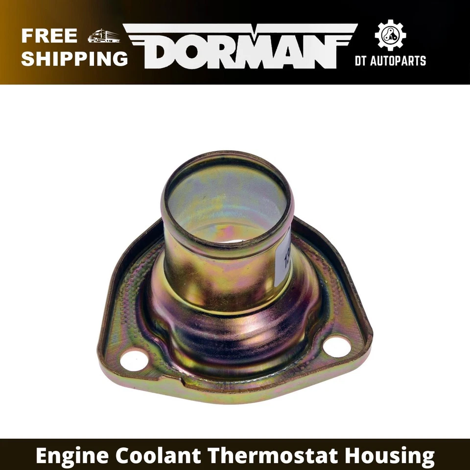 Carcasa termostato refrigerante motor Dorman V6 3,0 L Nissan D21 1986-1994 1987 Foto 1 de 4