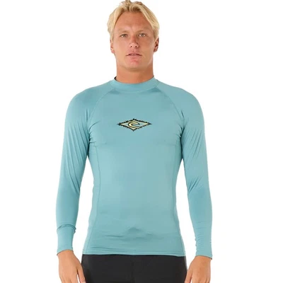 Rip Curl Raw Energy UPF 50+ Perf. Langarm Shirt / Lycra - Blue Lagoon - Bild 1 von 4