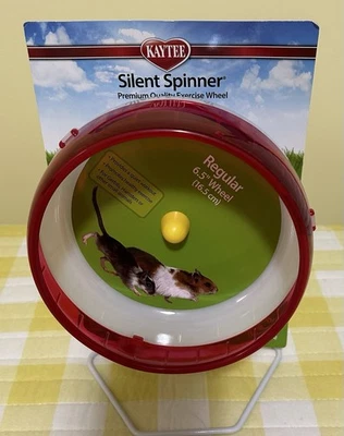 Kaytee Silent Spinner Premium Quality Exercise Wheel For Hamsters, Gerbil, 6.5" - Image 1 of 4