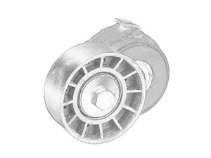 Für OE IVECO 504086751 Belt Tensioner, V-ribbed belt 504086751 Multi-V belt ten - Picture 1 of 5