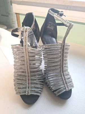 ZARA Women's Black Open Heel - Image 1 of 2