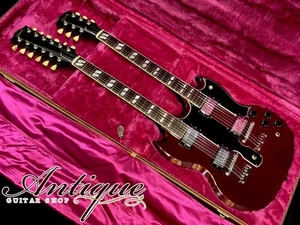 Gibson EDS-1275 Doble Cuello 1992 Heritage Cereza Virgen-Soldadura y Completo-Original con O - Imagen 1 de 11