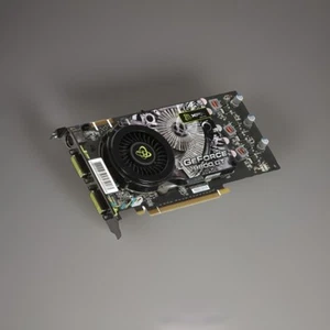 XFX GeForce 9800 GT 600M 512MB DDR3 Dual DVI TV PCI-E  USED - Picture 1 of 2