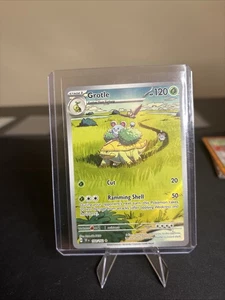 Pokémon TCG Grotle 164/162 SV05: Temporal Forces Holo Illustration Rare - Picture 1 of 11