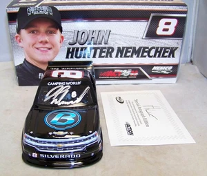 1:24 ACTION 2017 #8 PLAN B SALES TRUCK JOHN HUNTER NEMECHEK AUTOGRAPHED #23/300 - Picture 1 of 7