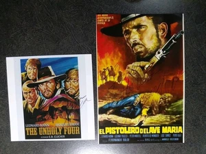 FOTO 4X6 AUTÓGRAFO FIRMADO A MANO LEONARD MANN 2 -ACTOR - ACTOR OCCIDENTAL - Imagen 1 de 5