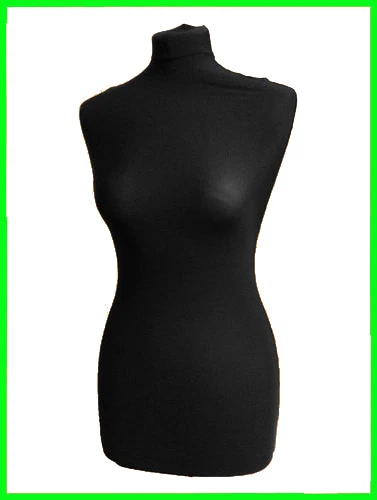 THE SHOPFITTING SHOP REPLACEMENT Size 12 Female Body Tailors Dummy Dressmakers Mannequin Bust & Cover