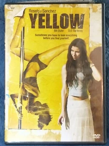 Yellow (DVD, 2007, Sony) *Roselyn Sanchez* Erotic Dance Sexy Drama OOP HTF - Picture 1 of 8