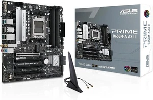ASUS Prime B650M-A AX II AMD B650 AM5 Ryzen™ Desktop DDR5 ATX motherboard - Picture 1 of 3