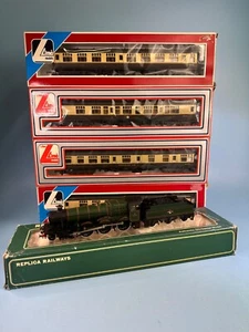 Replica Railways 11153 OO GAUGE GWR Burton Agnes Hall 6998 + 4 Lima BR Coaches - Picture 1 of 21
