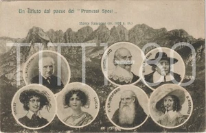 UN SALUTO DAL PAESE DEI PROMESSI SPOSI - LECCO 1920 - Picture 1 of 1