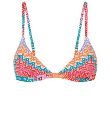 Heidi Klum Antaria Fixed Triangel Top Multi XS, S, M Neu mit Etikett - Bild 1 von 2