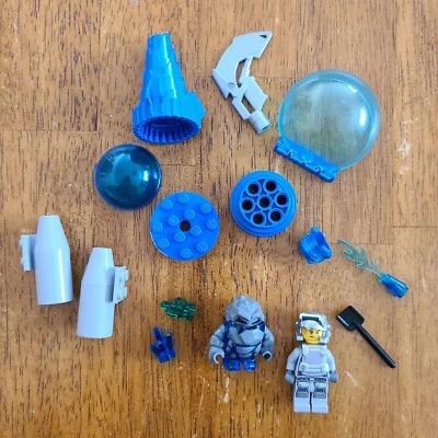 LEGO Power Miners Magma Mech Replacement Parts Minifigure Glaciator Monster - Image 1 of 4