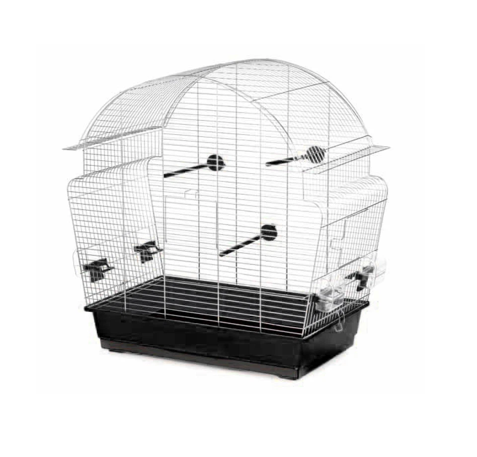 Vogelkäfig Donna schwarz Wellensittichkäfig 71,5 x 60 x 40 cm Sittig Kanaren - Bild 1 von 1