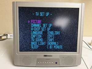 Emerson 20-Inches LCD Color TV Retro Built-in Speakers Video Gaming EWL2005 - Picture 1 of 5