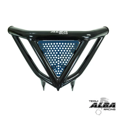 LTR 450 Intimidator Front Bumper Blue and Black Screens Alba Racing 195 N3 BL - Image 1 of 2
