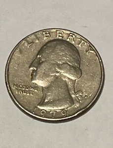 1979 D George Washington Quarter with Filled Mint Mark Error! Collector Coin - Picture 1 of 5