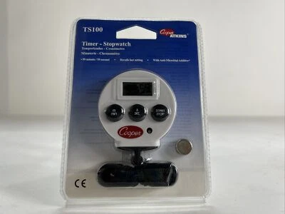Cooper-Atkins - TS100- 99 min Digital Timer- Stopwatch - Image 1 of 3