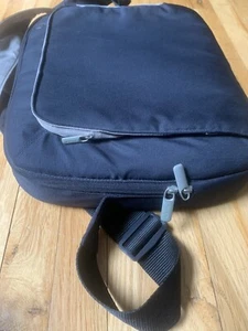 Navy & Gray Laptop & Paperwork Travel Case, Spacious, Lots of zippers & pockets - Picture 1 of 12