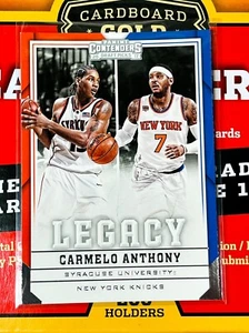 2017-18 Panini Contenders Draft Picks - Legacy #4 Carmelo Anthony - Picture 1 of 2
