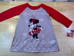 New Girl’s/Toddlers Disney Winter PJ Gown/Sleep Shirt with Minnie-Sz 2T-CUTE!!* - Picture 1 of 5