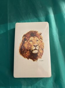 W.D Gaither vintage Lion playing cards Deck NEW sealed
