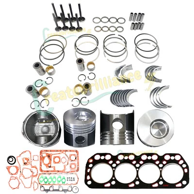 Kit de reconstrucción de revisión para motor Mitsubishi K4M B25 S30 B30 42,8 mm MM433007 Foto 1 de 4