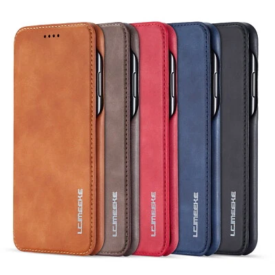 Phone Case For iPhone 6 7 8 Plus X XS XR 11 12 13 14 Wallet Flip Stand Cover - Image 1 of 4